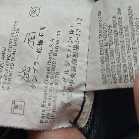 Diesel denim button-down shirt - Picture 7 of 11